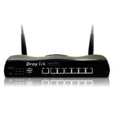 DrayTek Vigor 2925n Dual Ethernet-WAN Router with SSL VPN & WLAN DrayTek Vigor 2925n Dual Ethernet-WAN Router with SSL VPN & WLAN